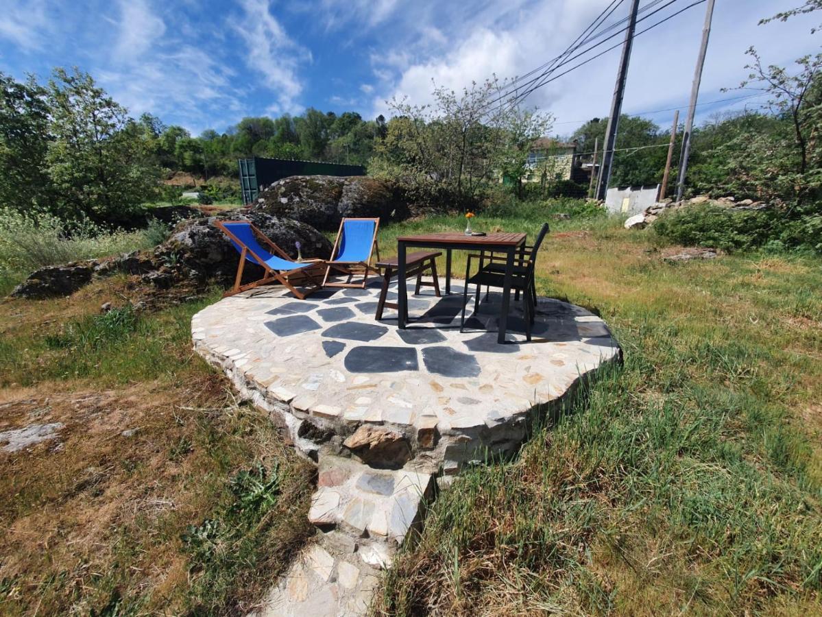 Вилла Tinyhouse Rossas Santa Comba de Rossas Экстерьер фото